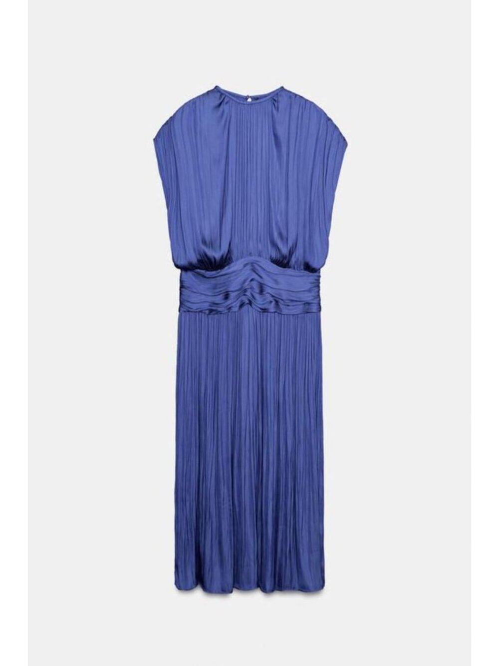 ZARA ZW COLLECTION DRAPED SASH DRESS 2285/098/446